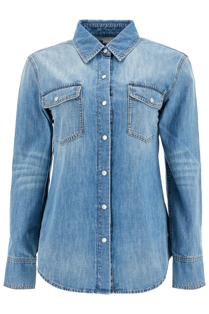 Stella McCartney vintage wash denim shirt