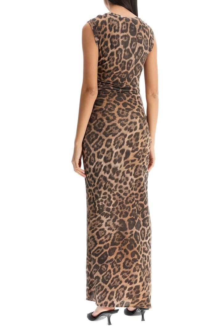 Stella McCartney animal print sleeveless maxi dress