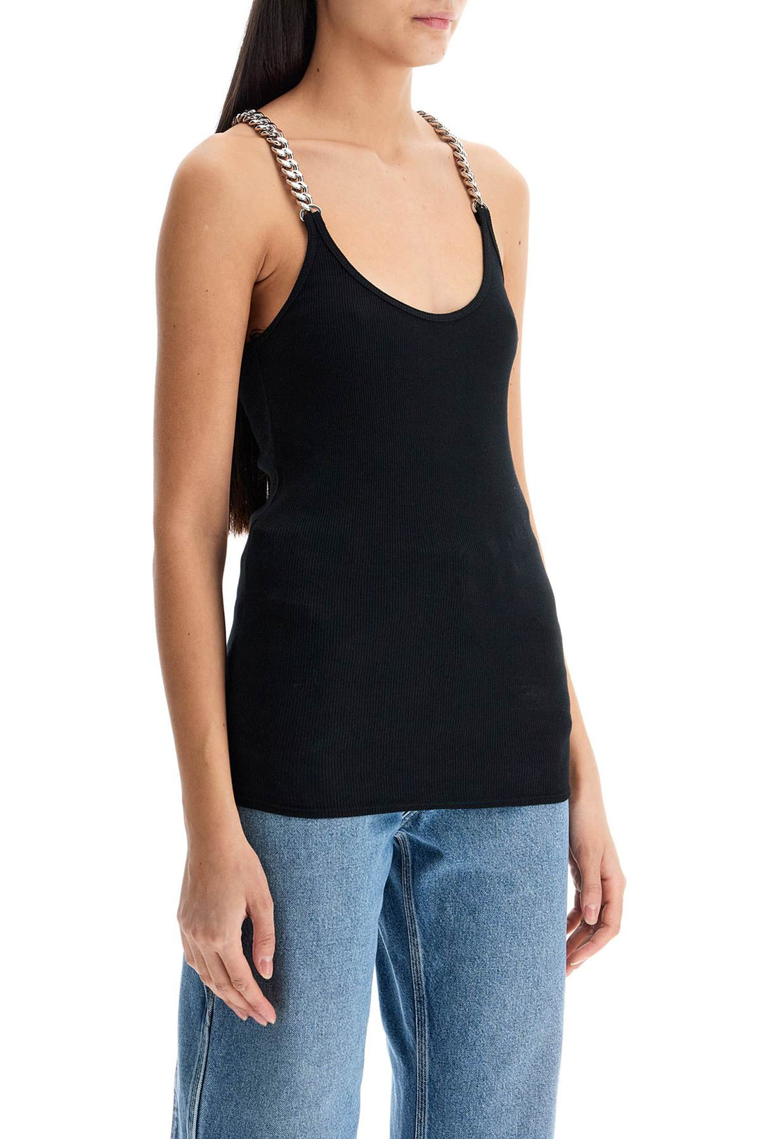 Stella McCartney tank top with chains