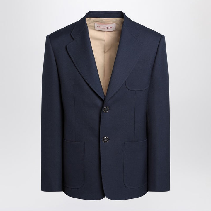 Valentino single-breasted wool jacket