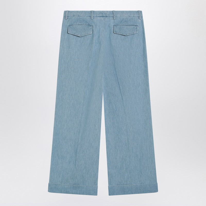 Valentino wide jeans with cuff
