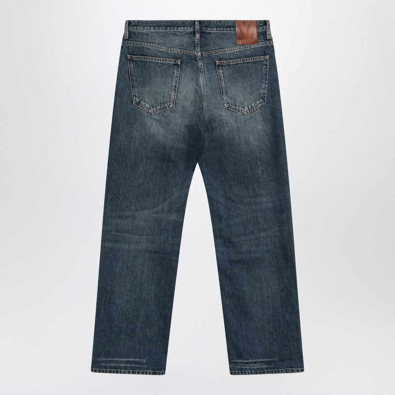 Valentino washed denim jeans