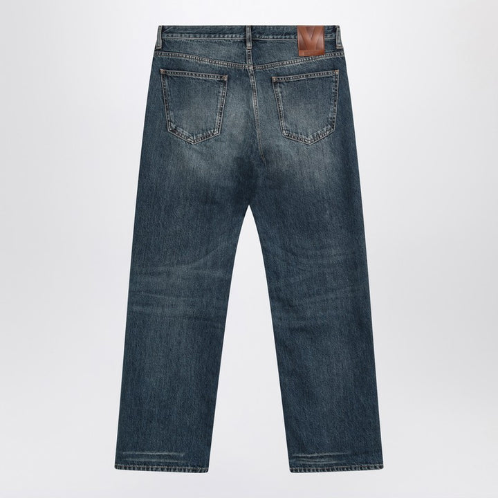 Valentino washed denim jeans