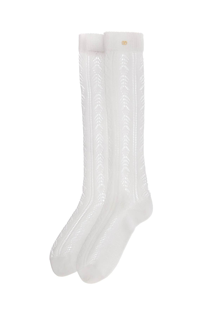 Valentino Garavani cotton perforated socks