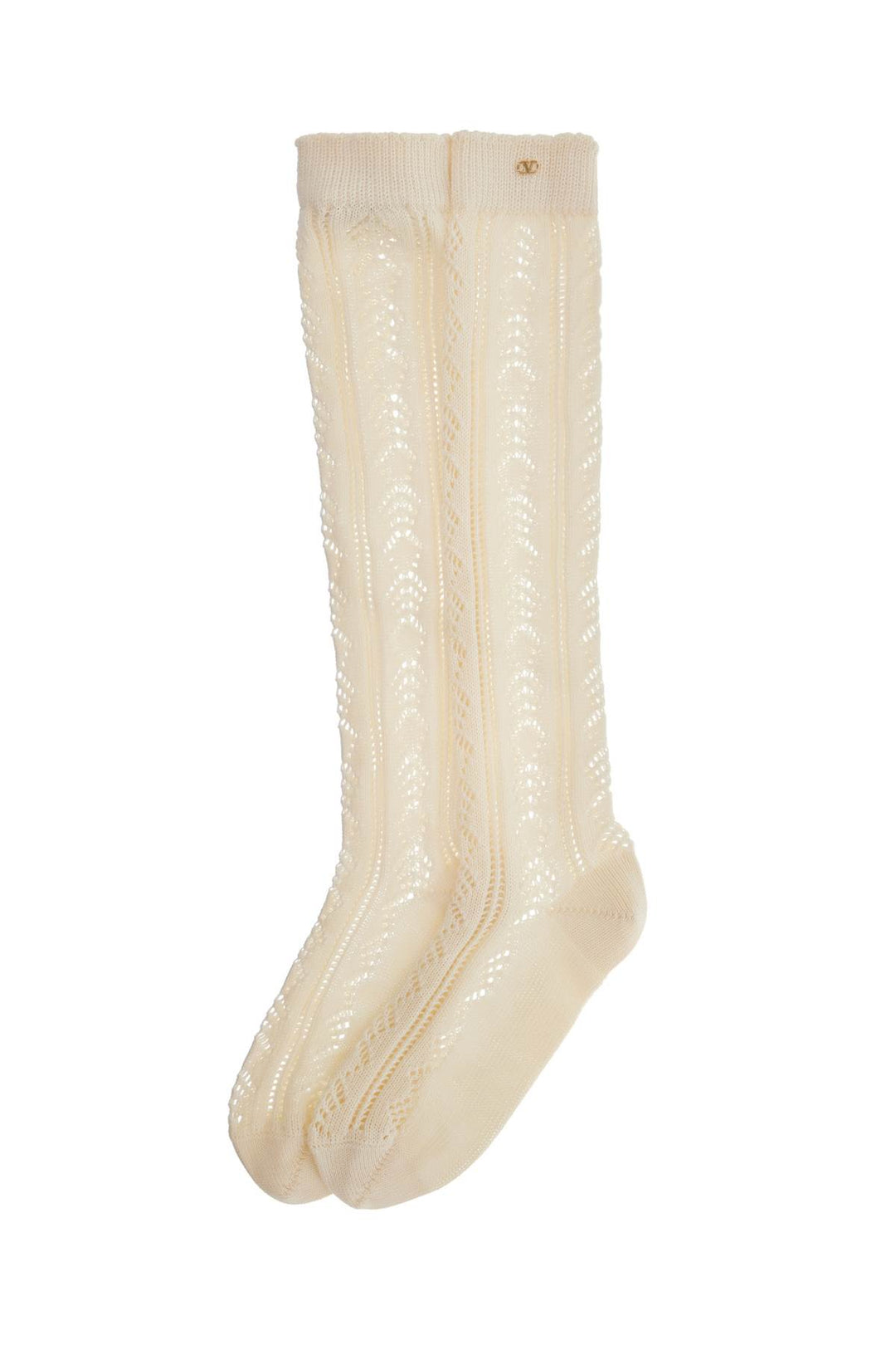 Valentino Garavani Perforated Cotton socks