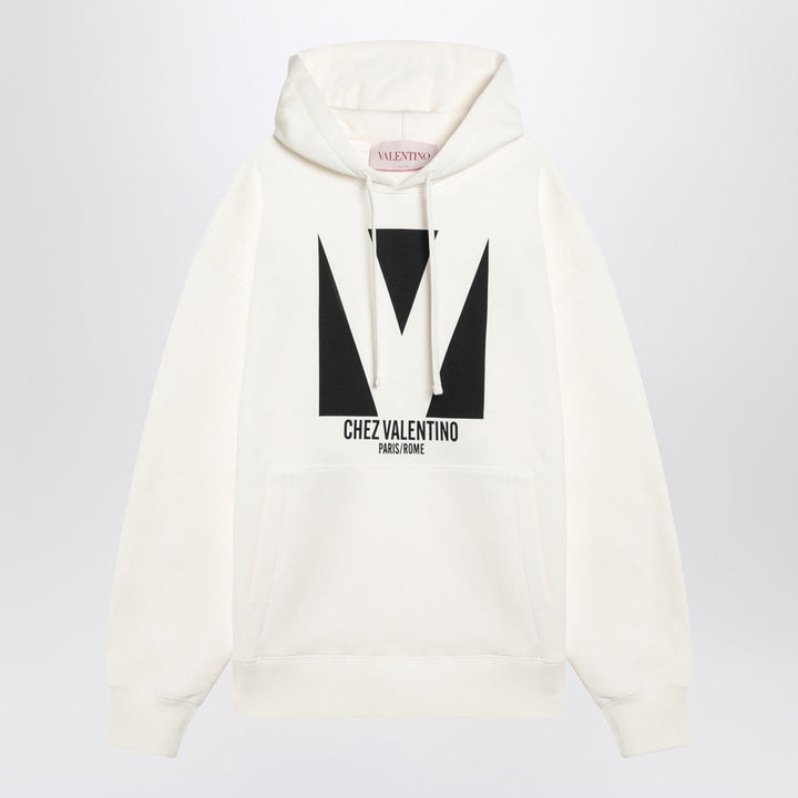 Chez Valentino print sweatshirt