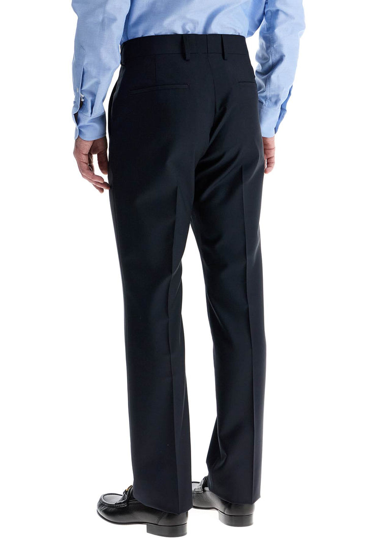 Valentino Garavani navy blue wool pants