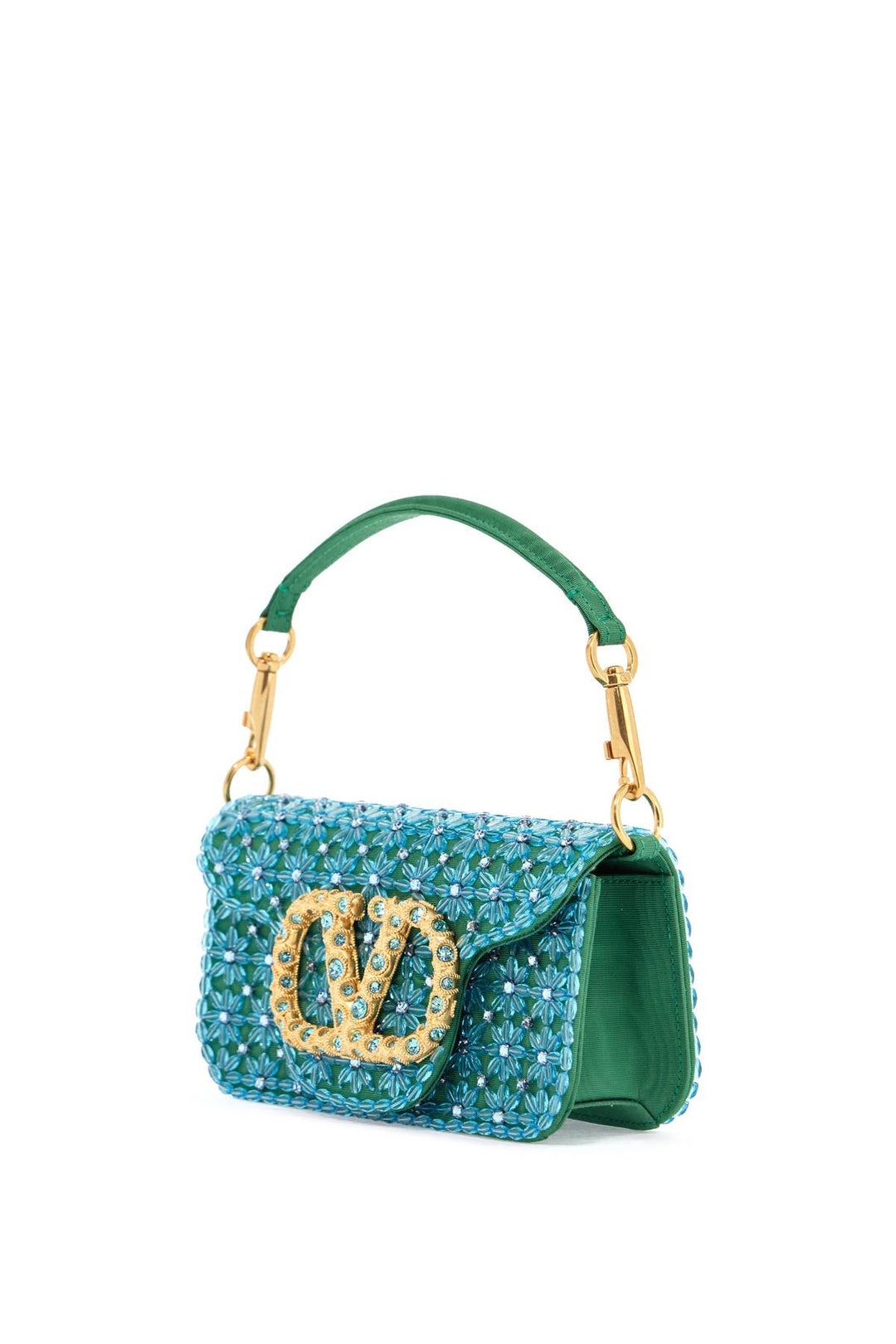 Valentino Garavani small loco jeweled shoulder bag