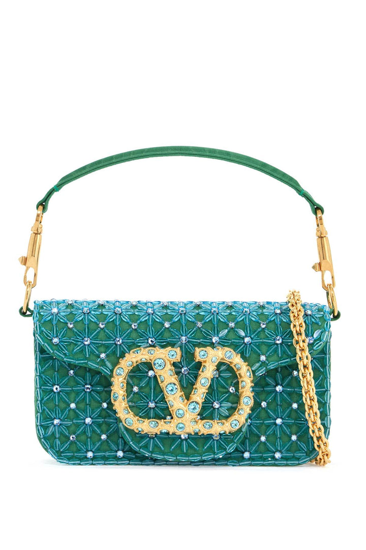 Valentino Garavani small loco jeweled shoulder bag