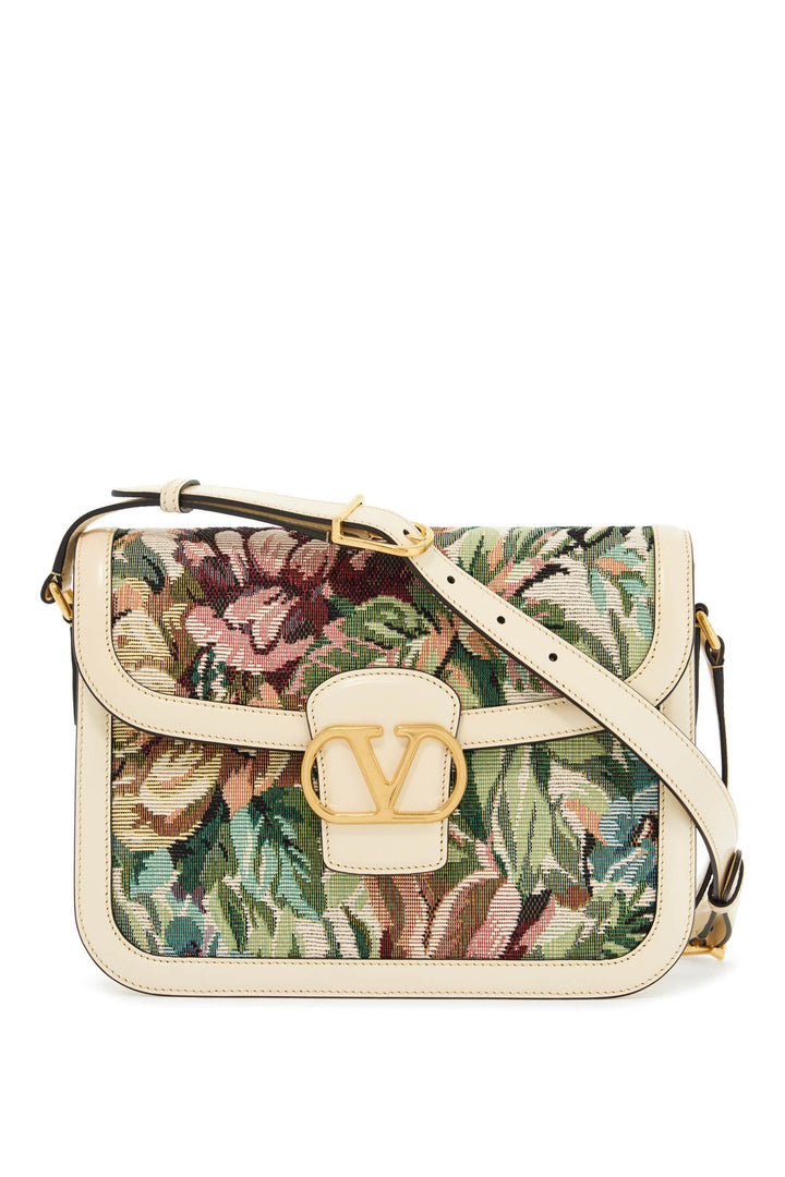 Valentino Garavani 9 to 5 Jacquard Shoulder Bag