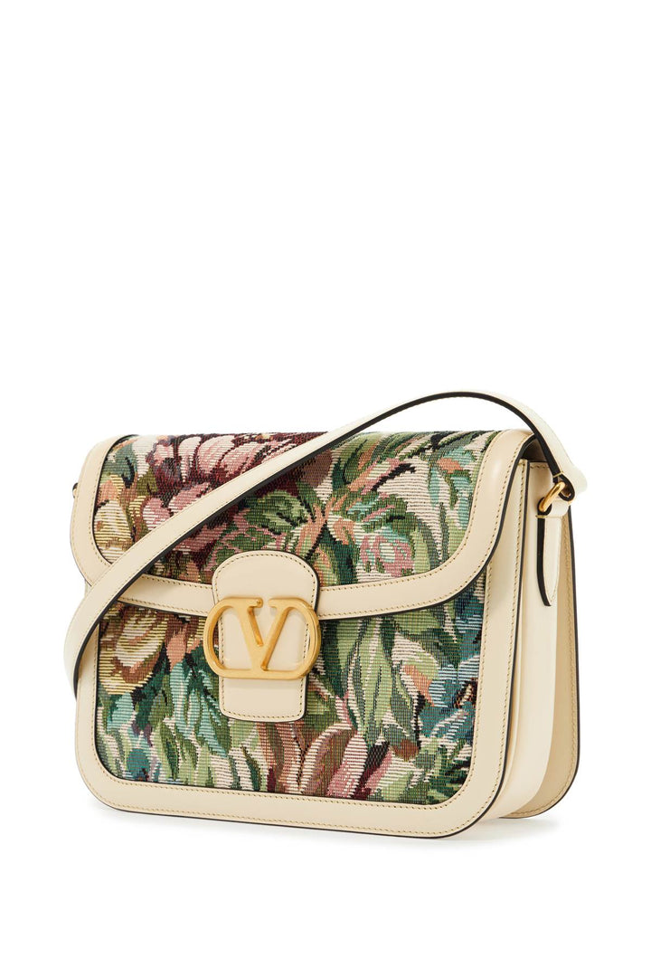 Valentino Garavani 9 to 5 Jacquard Shoulder Bag