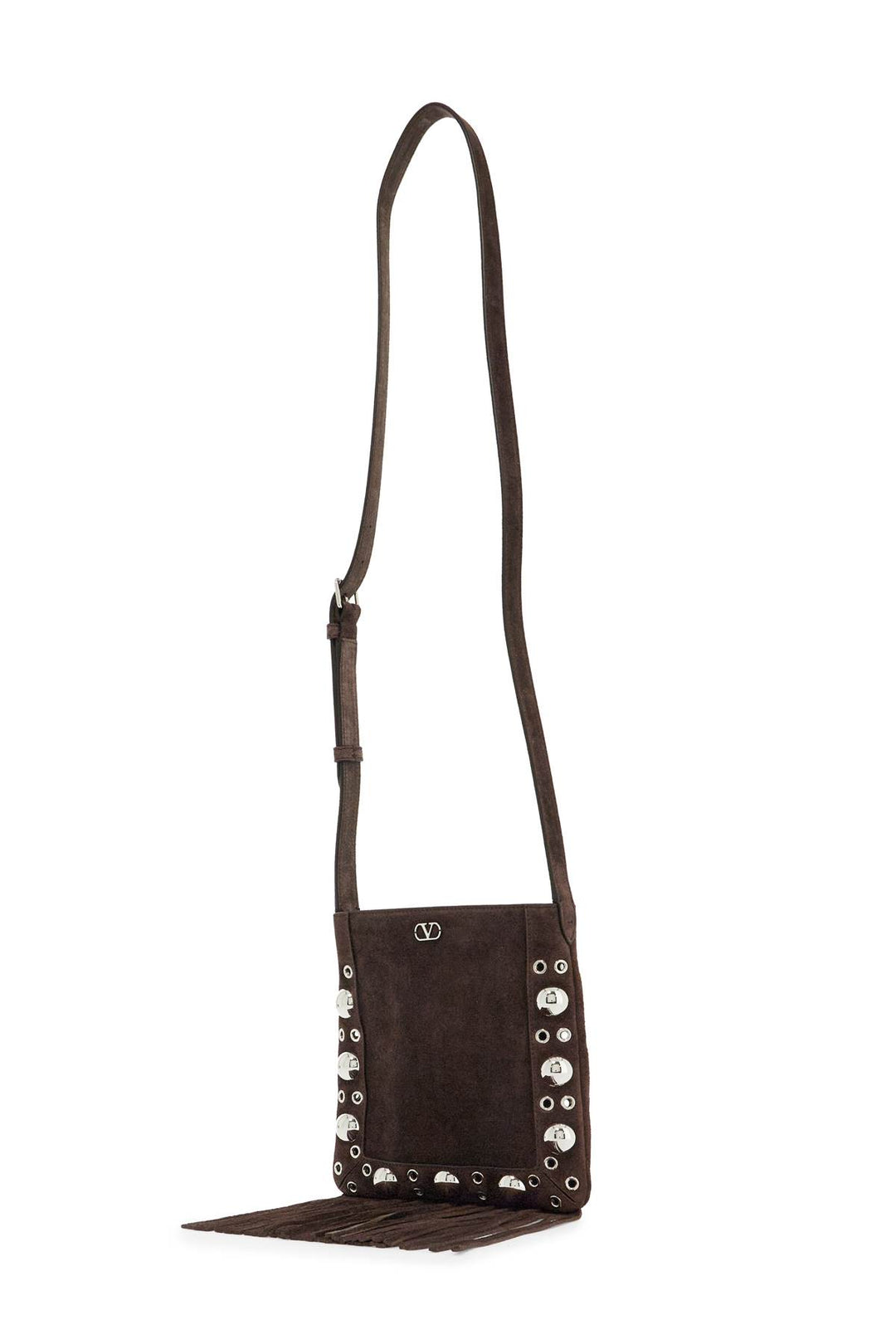 Valentino Garavani Nellcôte Small Suede Shoulder Bag