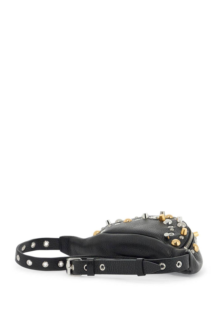 Valentino Garavani leather belt bag with studs