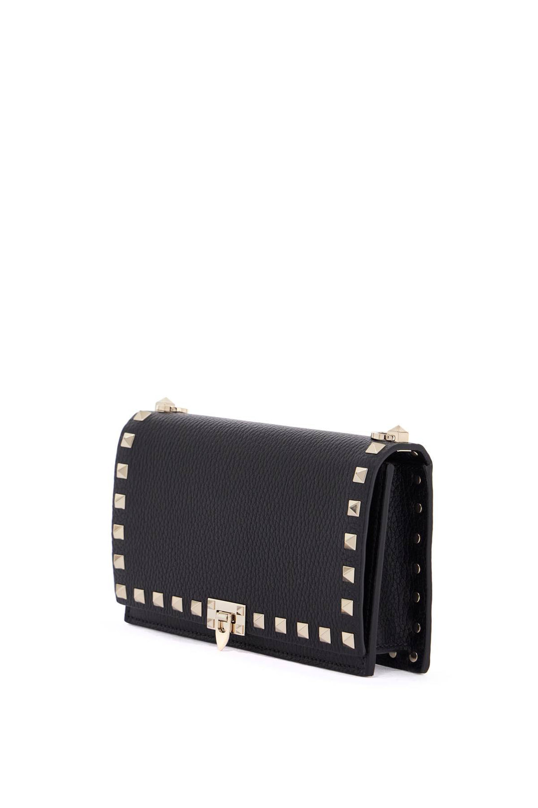 Valentino Garavani mini black leather rockstud bag