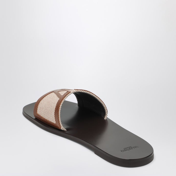 Valentino Garavani Viva Superstar canvas slides