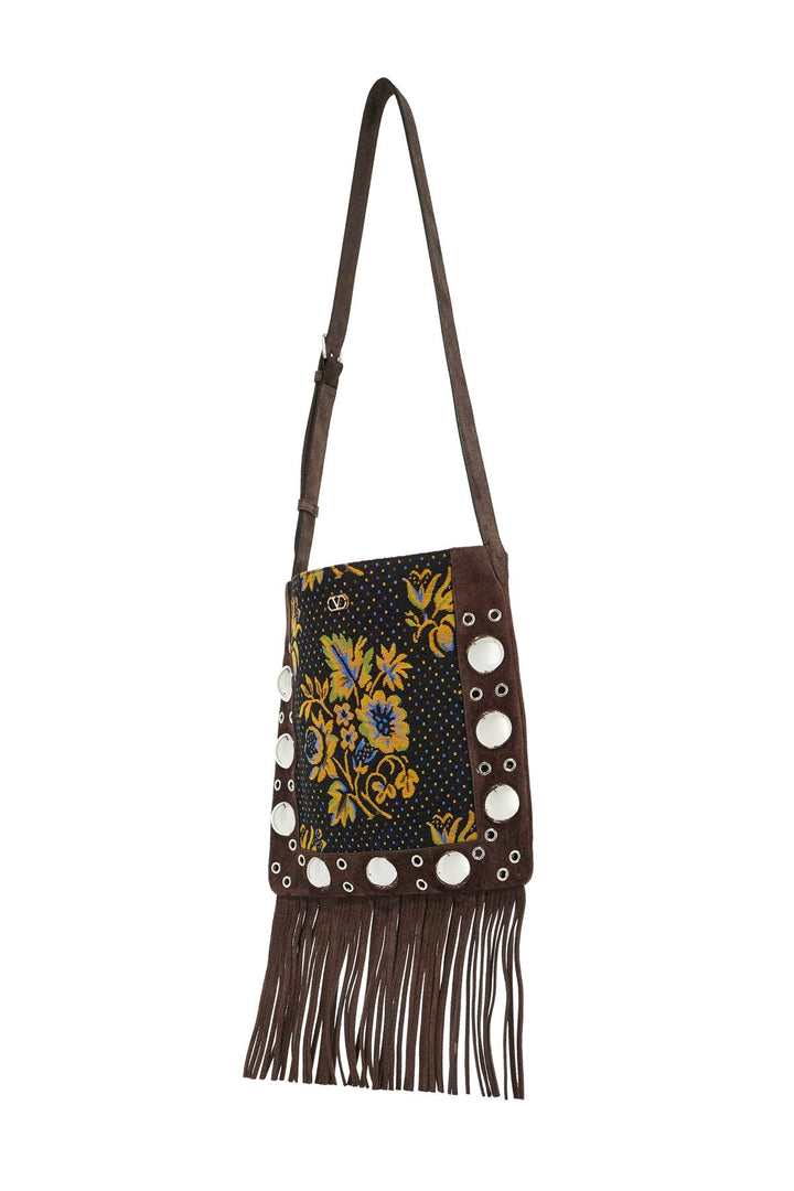 Valentino Garavani Nellcote fringe crossbody bag