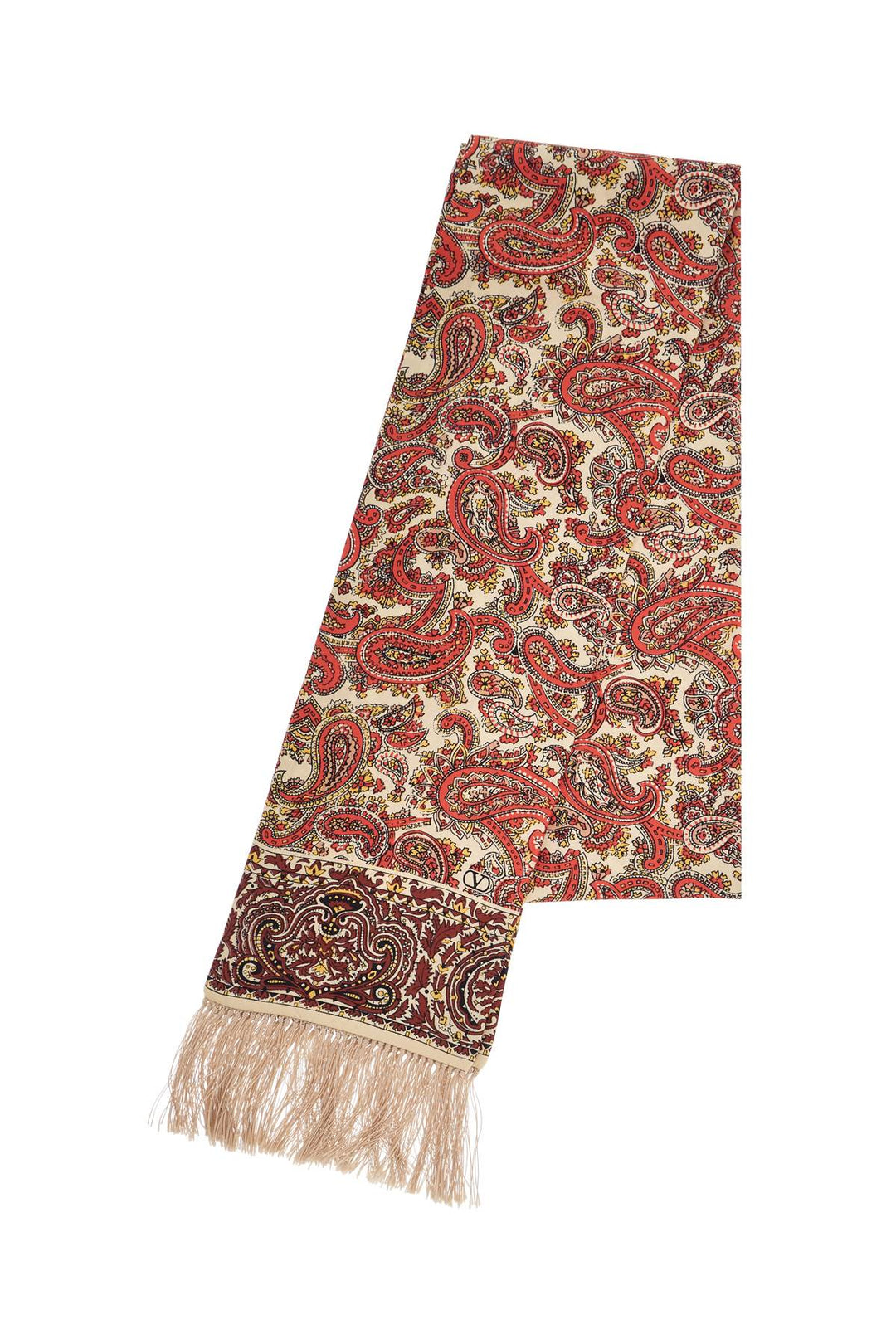 Valentino Garavani paisley silk bandeau scarf