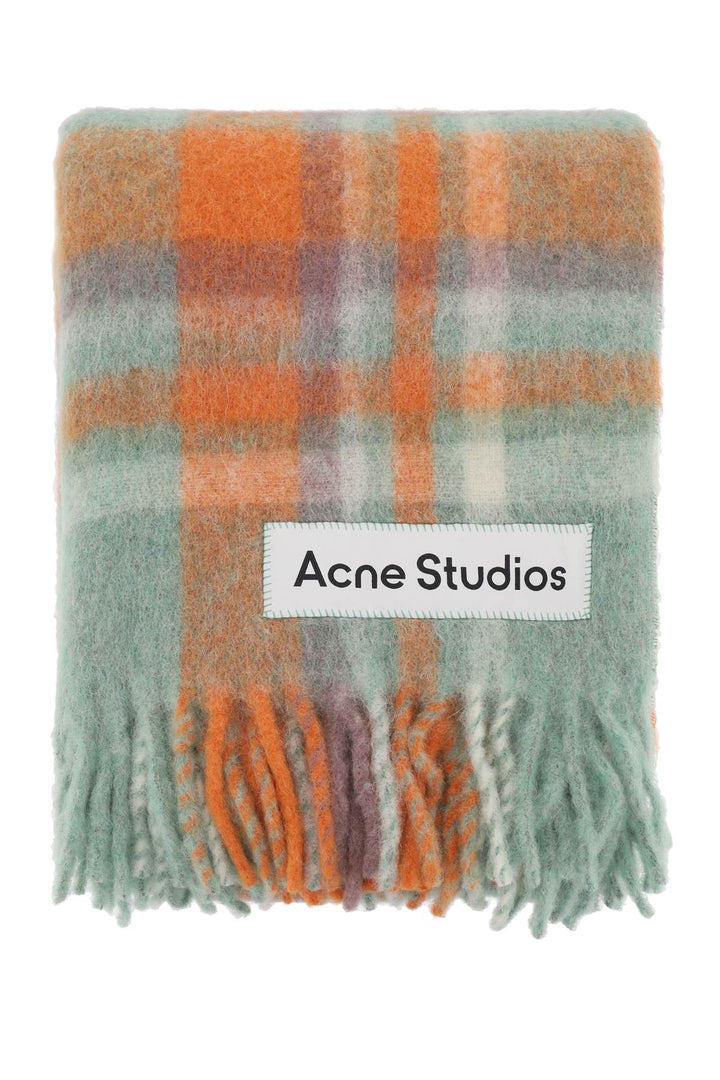 Acne Studios Wool & Mohair Extra Large Scarf   Arancio