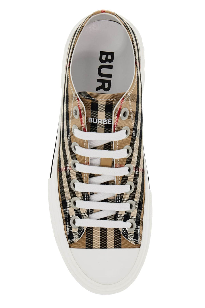 Burberry Vintage Check Low Sneakers   Beige