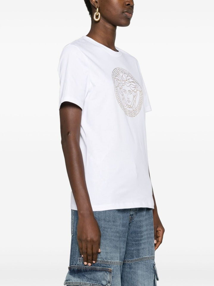 Versace T Shirts And Polos White