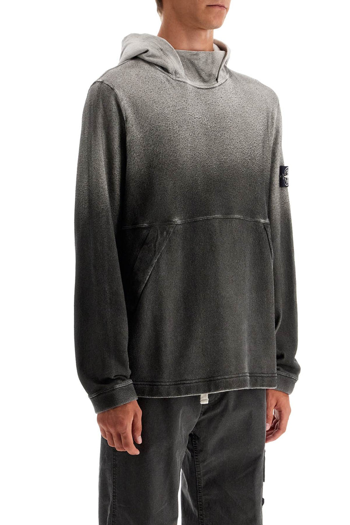 Stone Island Sweatshirt With Compass   Grey