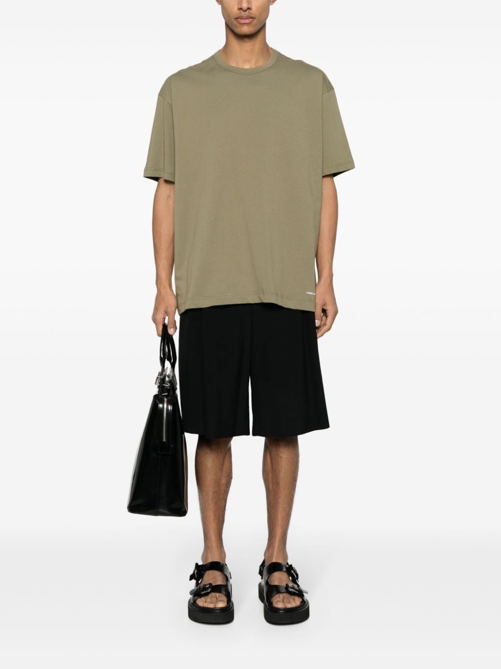 Comme Des Garcons T Shirts And Polos   Kaki