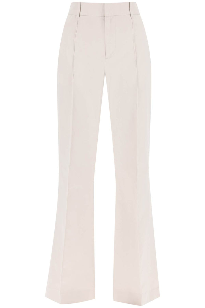 Polo Ralph Lauren Cotton Bootcut Pants   White