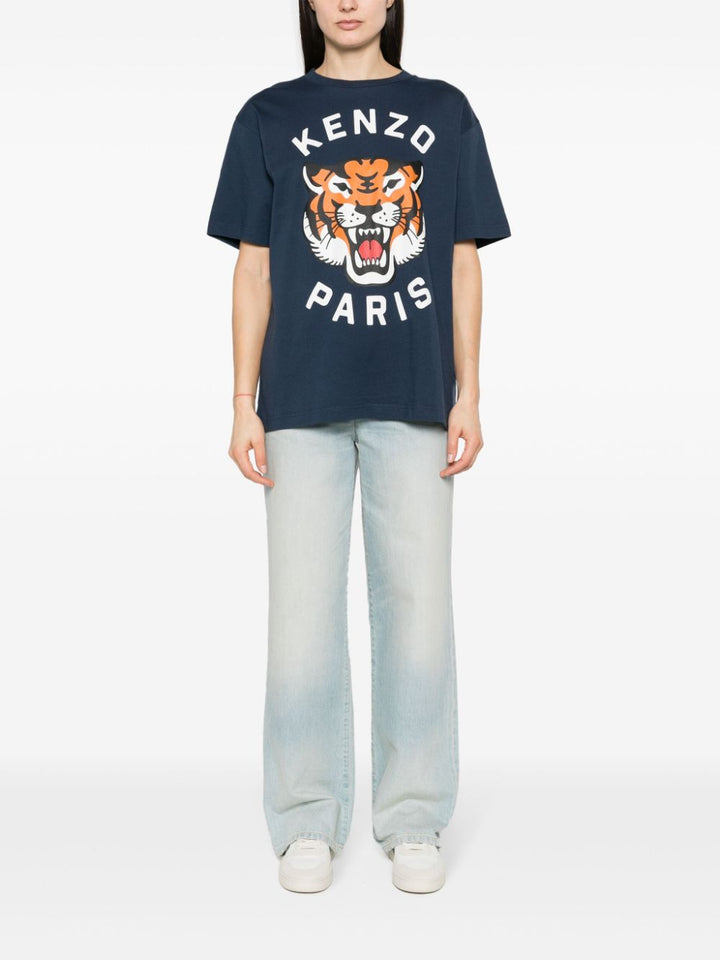 Kenzo T Shirts And Polos Blue