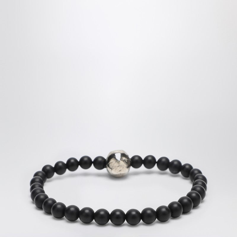 Alexander McQueen Skull bracelet with pearls