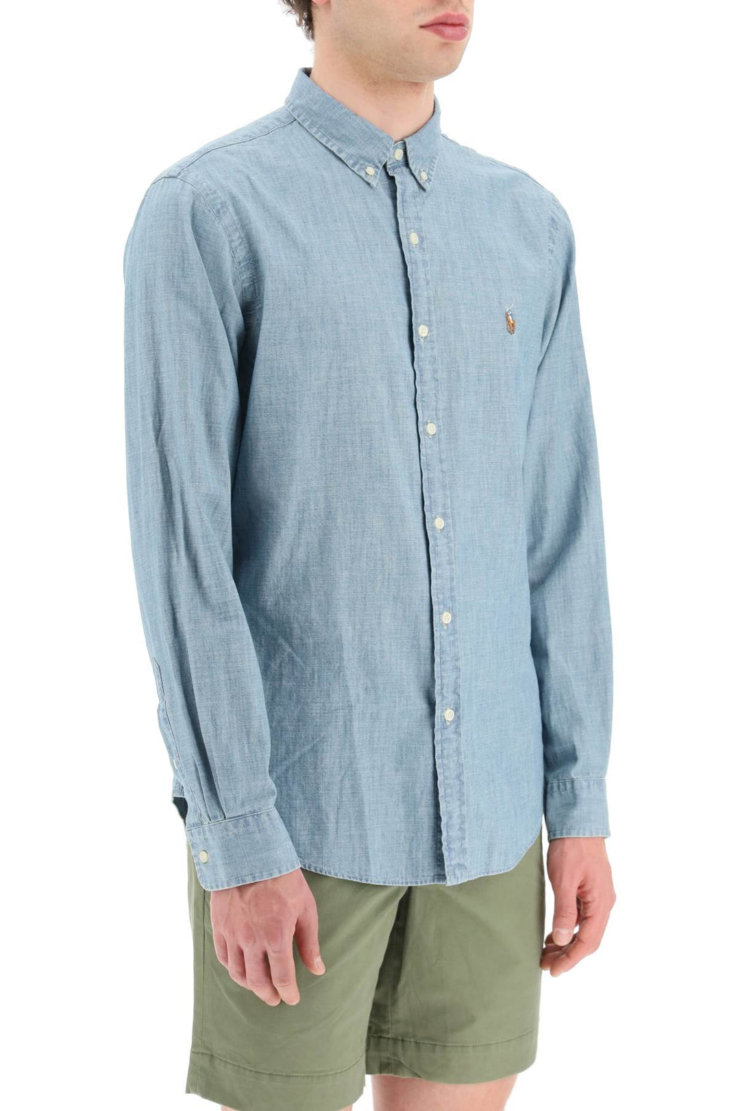 Polo Ralph Lauren slim fit chambray shirt