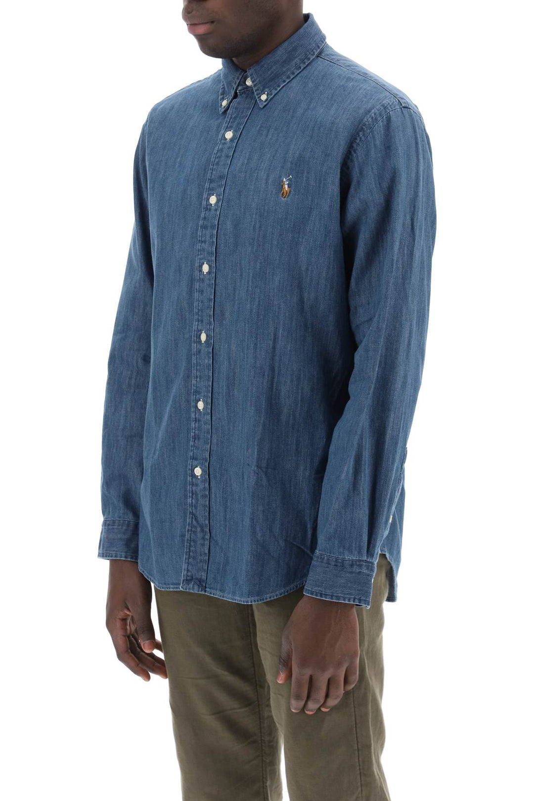 Polo Ralph Lauren custom fit denim shirt