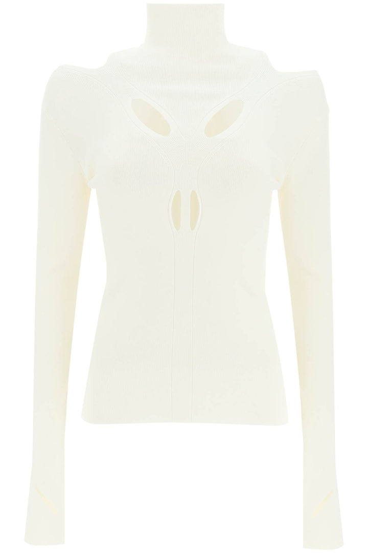 Dion Lee Cut Out Skivvy   Bianco