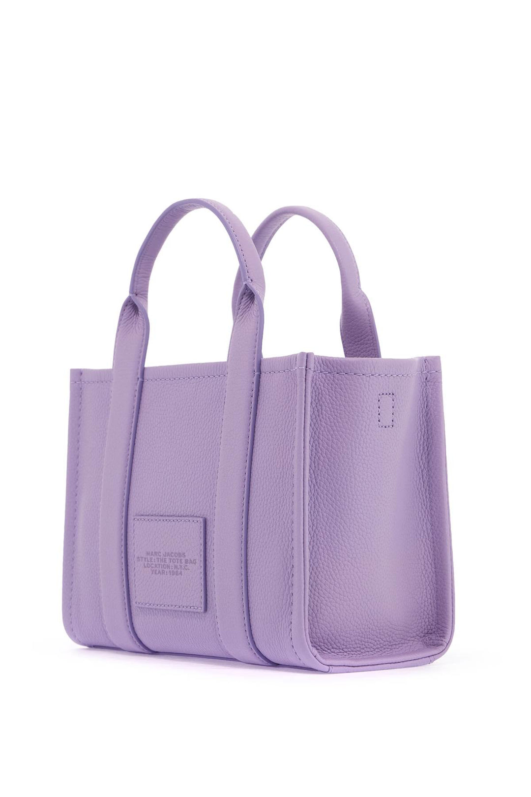 Marc Jacobs The Leather Small Tote Bag   Purple