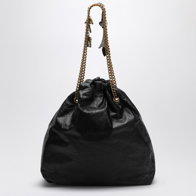 Balenciaga Crush Media leather tote bag