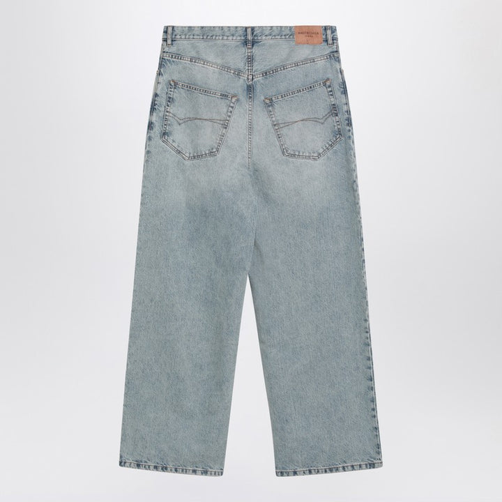 Balenciaga Loose light denim jeans