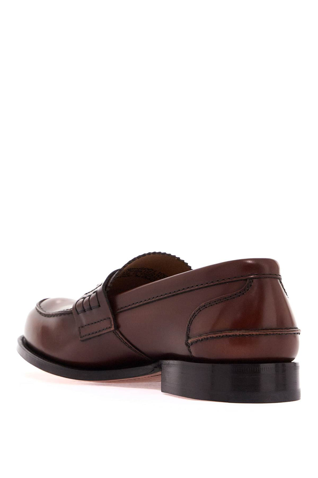 Church's Pembrey Glossy Leather Loafers   Brown