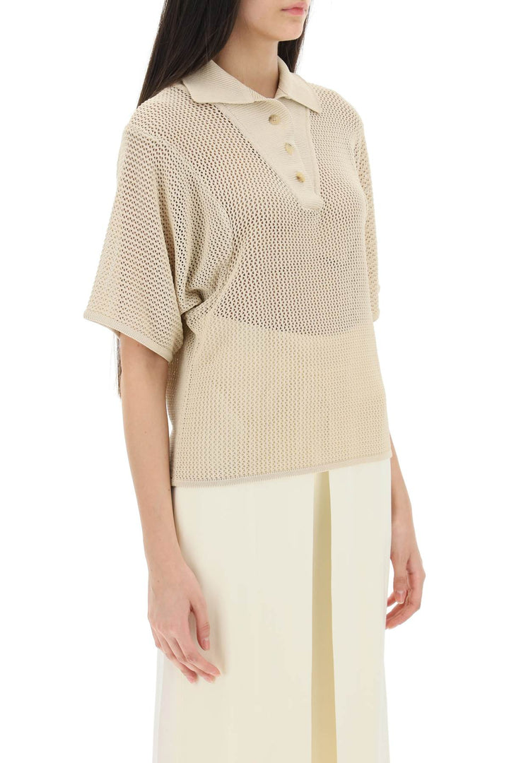 Mvp Wardrobe 'Pfeiffer' Stretch Knit Polo Shirt   Beige