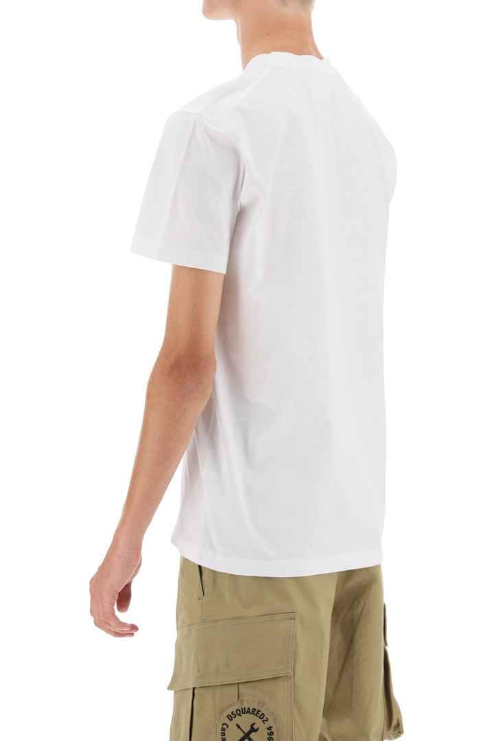 Dsquared2 'D2 Class 1964' Cool Fit T Shirt   White