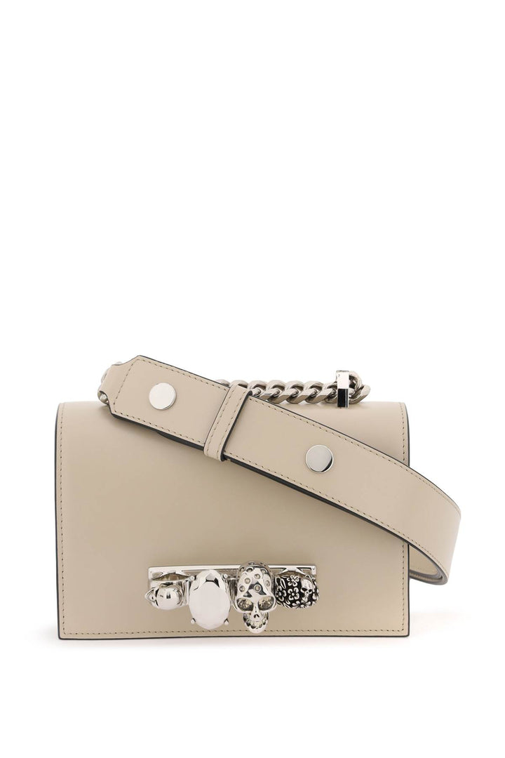 Alexander Mcqueen mini jewelled satchel bag