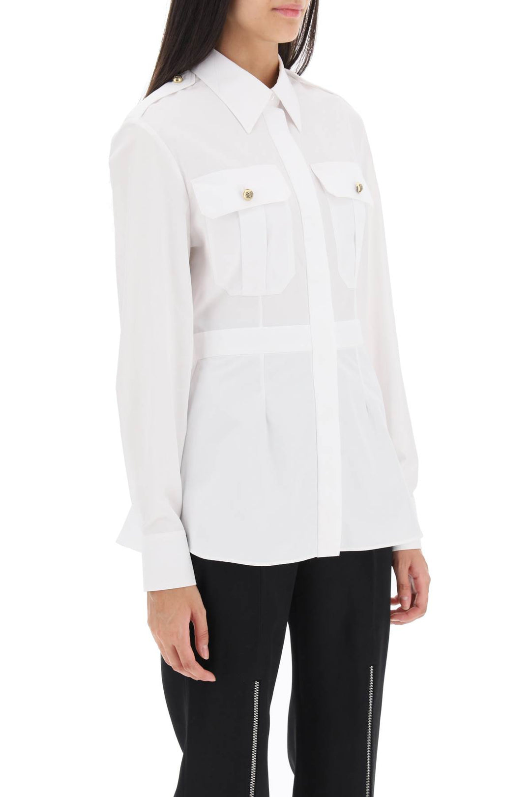 Alexander Mcqueen poplin shirt