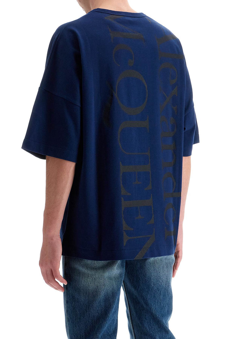 Alexander Mcqueen Oversized Logo T-Shirt