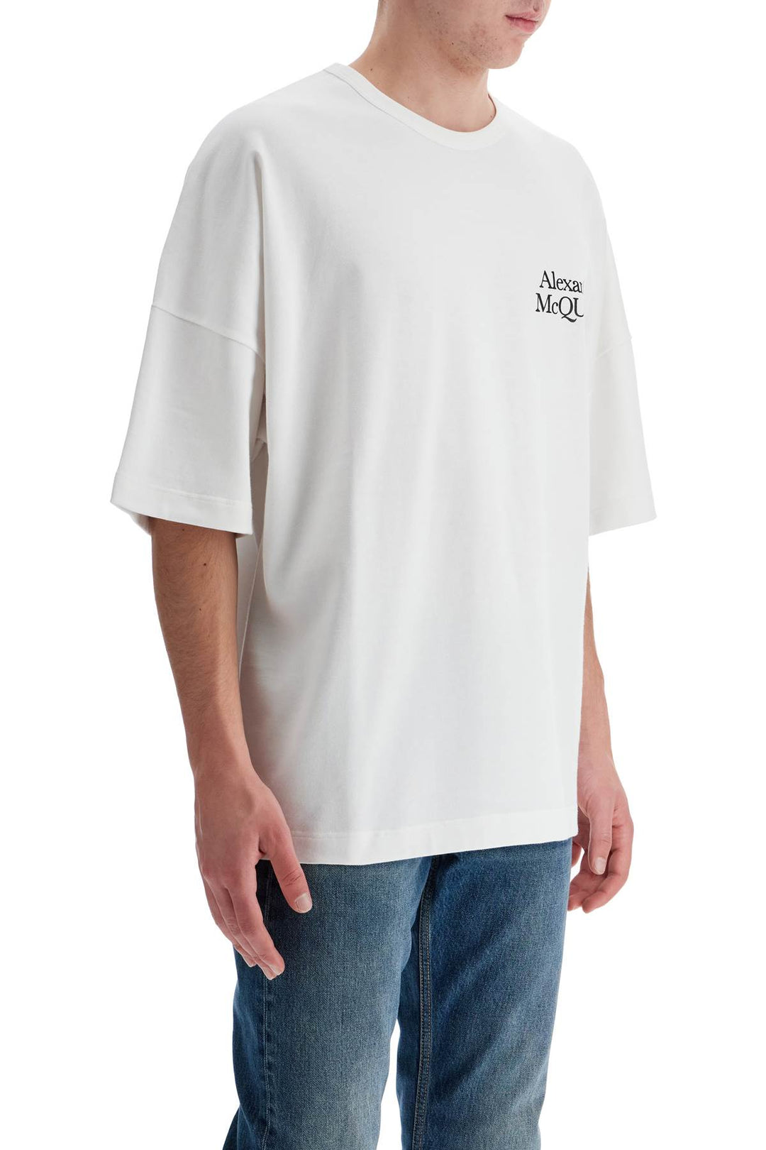 Alexander Mcqueen Oversized Logo T-Shirt