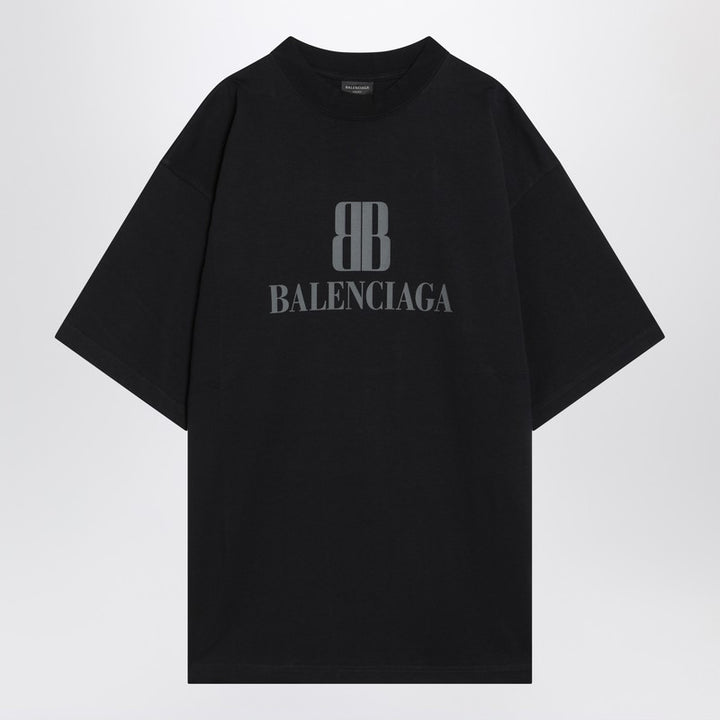 Balenciaga Faded Nano BB Medium Fit T-shirt