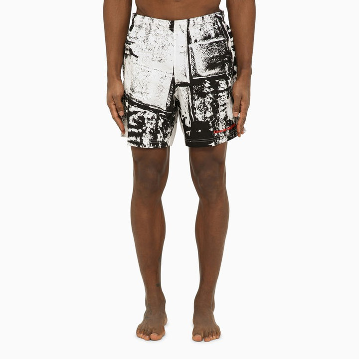 Alexander McQueen swim shorts with logo