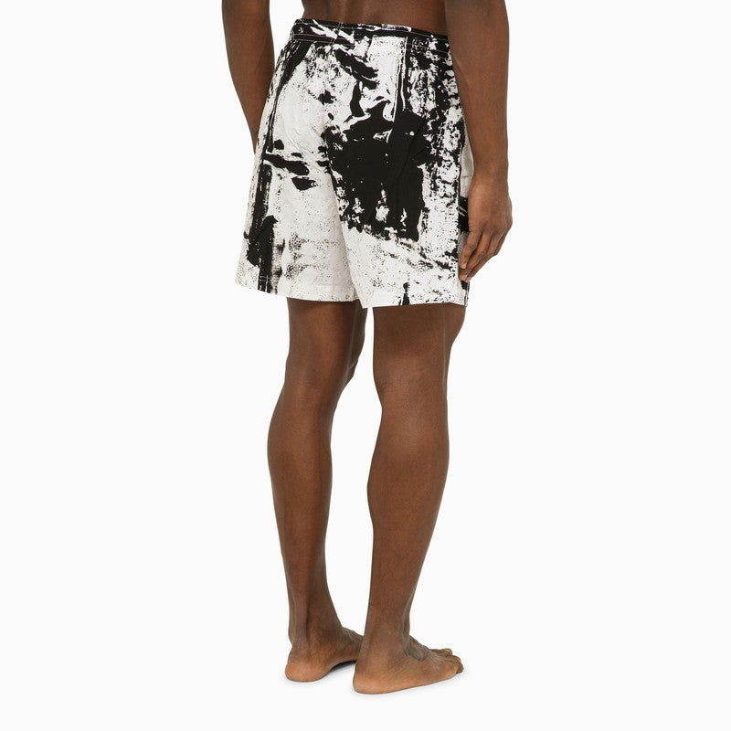 Alexander McQueen swim shorts with logo
