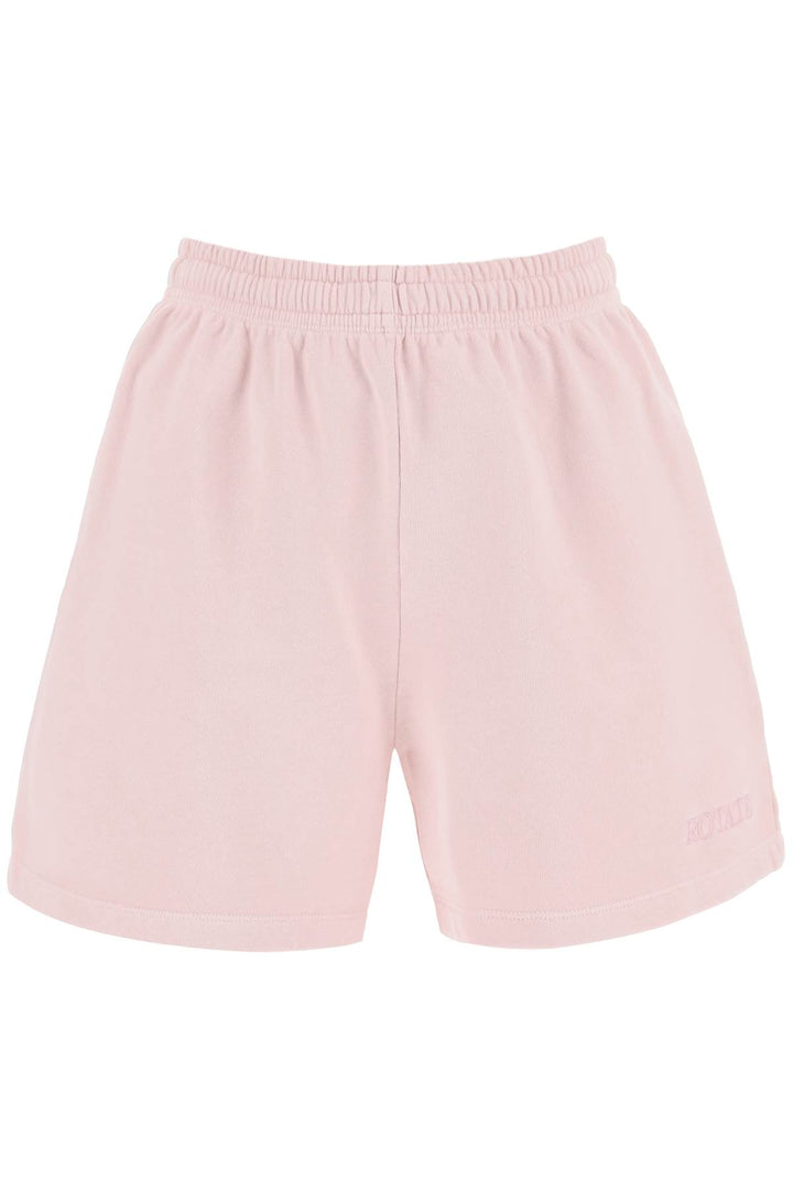 Rotate Organic Cotton Sports Shorts For Men   Pink