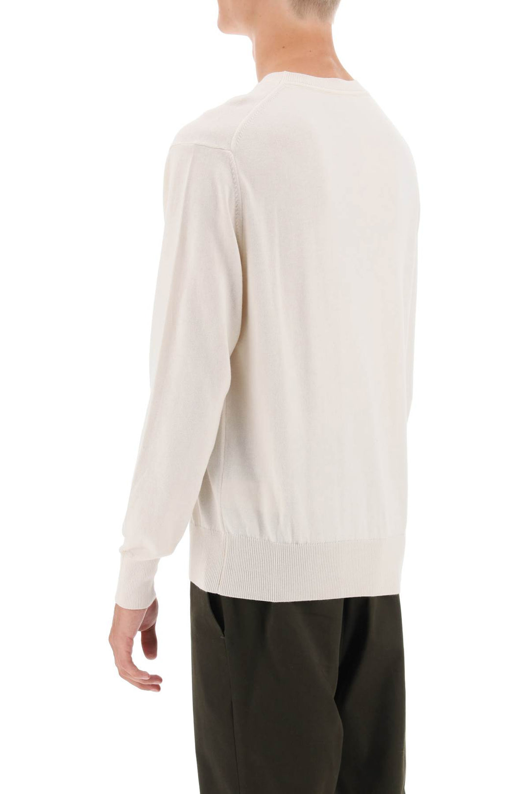 Vivienne Westwood Organic Cotton And Cashmere Sweater   Bianco