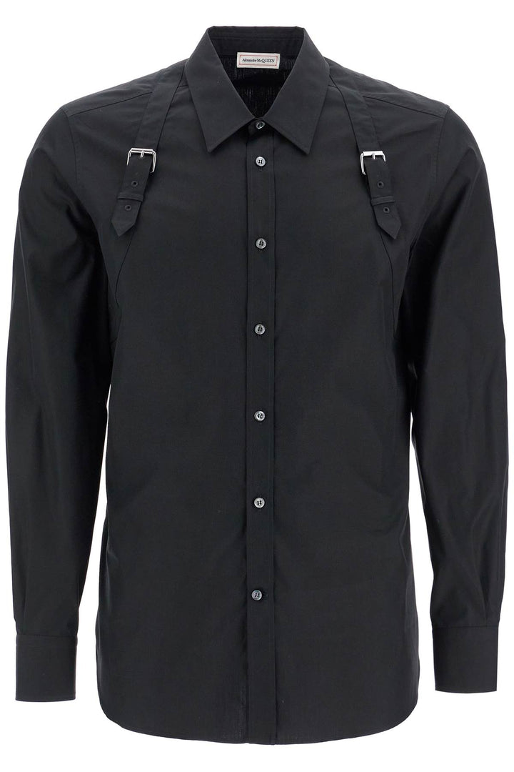 Alexander Mcqueen Poplin Harness Shirt