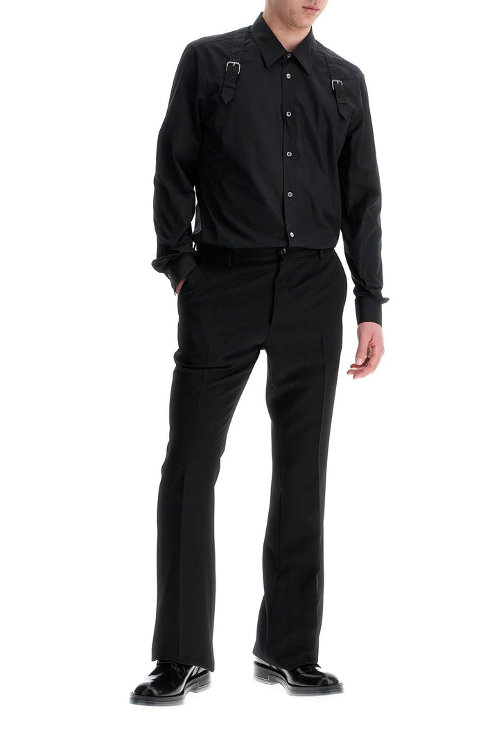 Alexander Mcqueen Poplin Harness Shirt