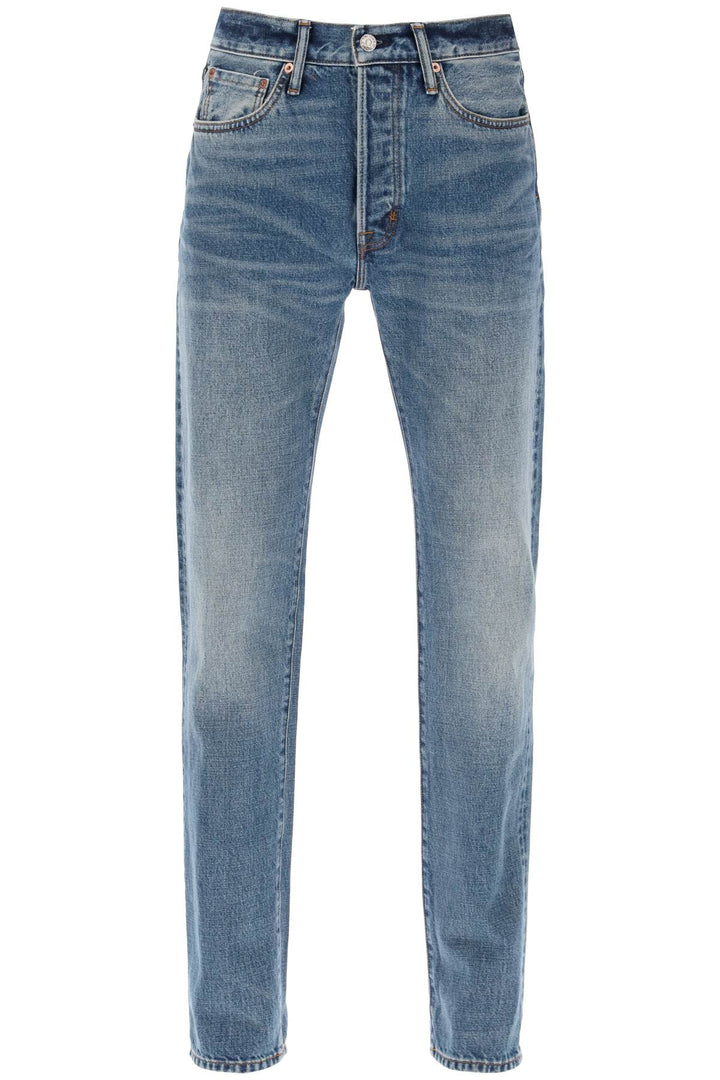 Tom Ford Regular Fit Jeans   Blu